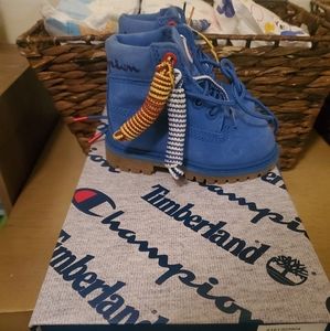 4c timberland/champion collaboration boots